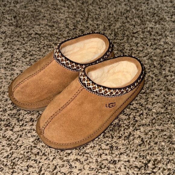 UGG kids tasman chestnut slipper - Picture 1 of 5